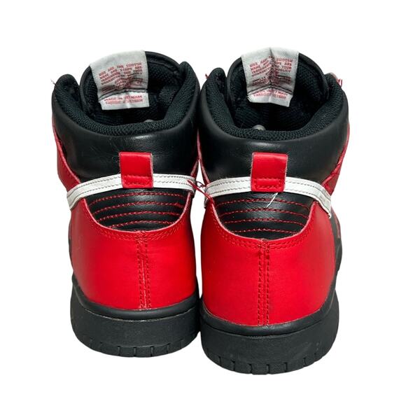 Nike Dunk High Deadpool Youth Size 7Y Women 8.5 Red Black DB2179-003 RARE - Picture 7 of 9